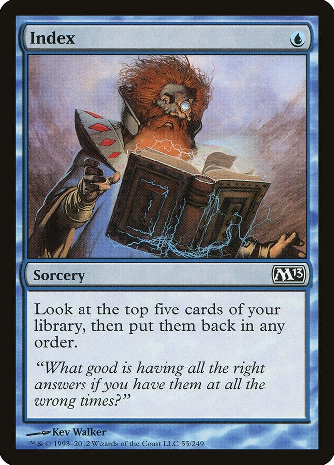Image for Index (Magic 2013 (M13)) (55) - Magic: The Gathering