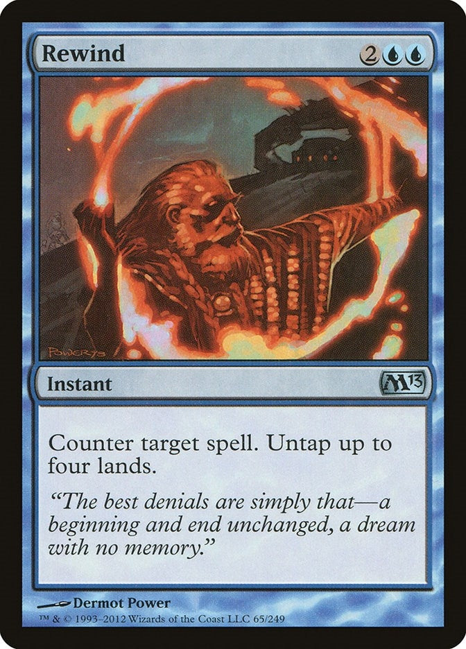 Image for Rewind (Magic 2013 (M13)) (65) - Magic: The Gathering