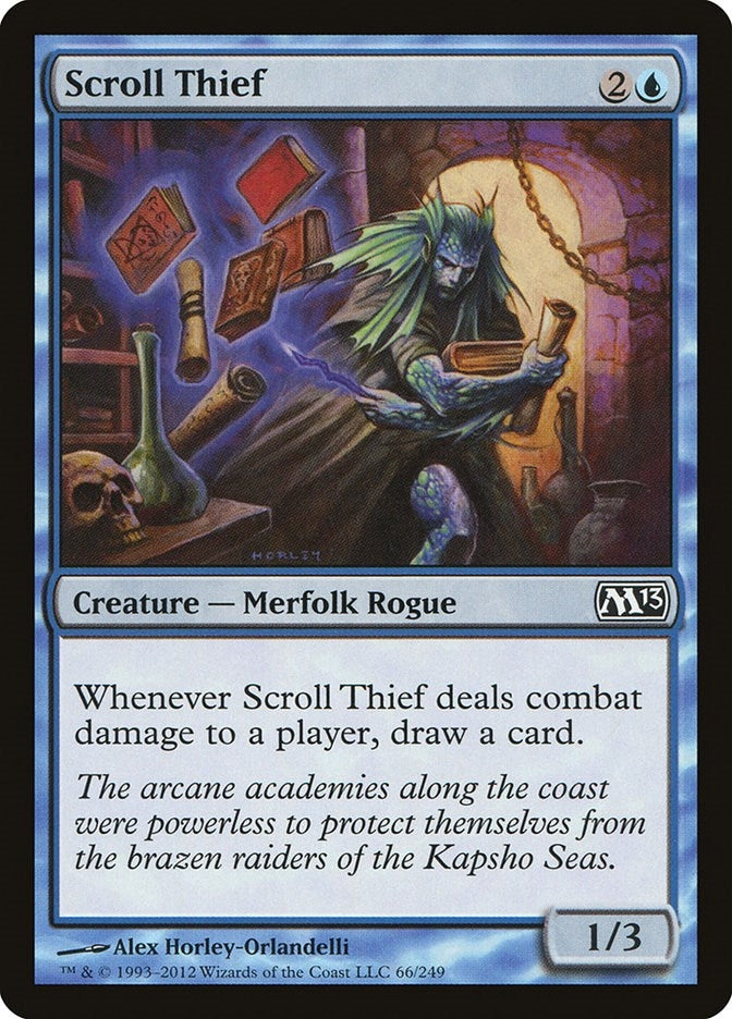 Image for Scroll Thief (Magic 2013 (M13)) (66) - Magic: The Gathering