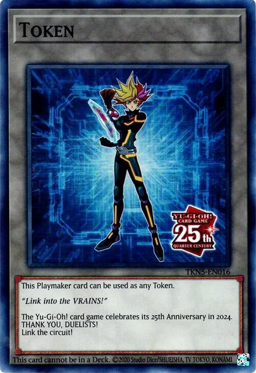 Image for Token: Playmaker (Rage of the Abyss) (TKN5-EN016) - YuGiOh