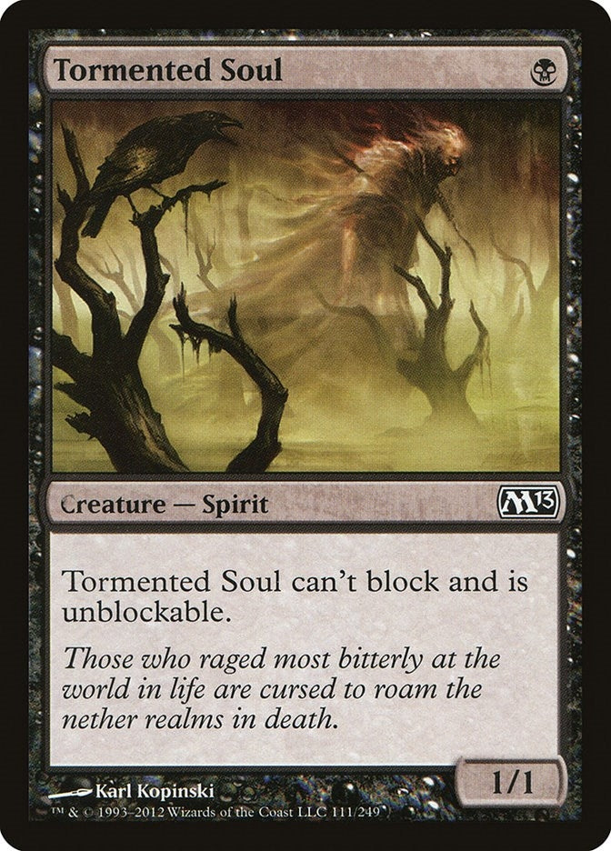 Image for Tormented Soul (Magic 2013 (M13)) (111) - Magic: The Gathering