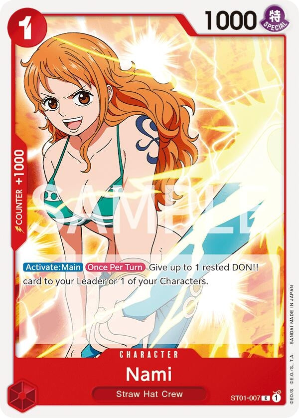 Image for Nami (Revision Pack Cards) (ST01-007) - One Piece Card Game