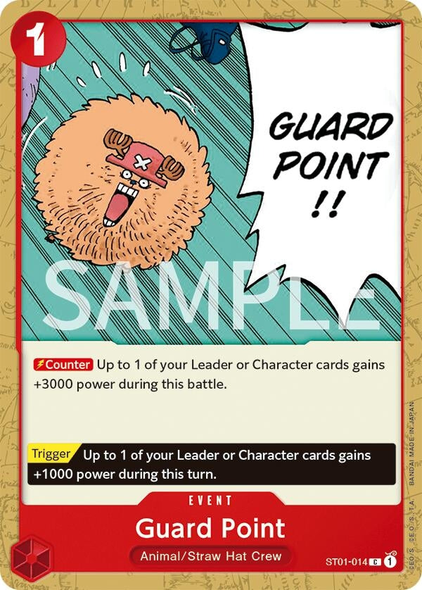 Image for Guard Point (Revision Pack Cards) (ST01-014) - One Piece Card Game