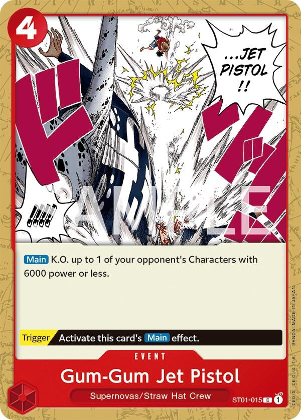 Image for Gum-Gum Jet Pistol (Revision Pack Cards) (ST01-015) - One Piece Card Game