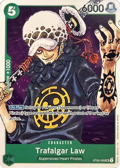 Image for Trafalgar Law (Revision Pack Cards) (ST02-009) - One Piece Card Game
