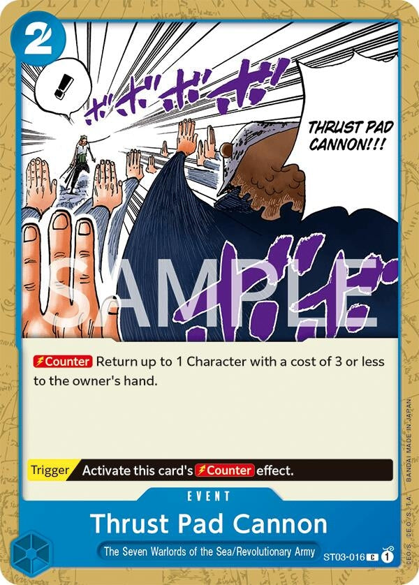 Image for Thrust Pad Cannon (Revision Pack Cards) (ST03-016) - One Piece Card Game