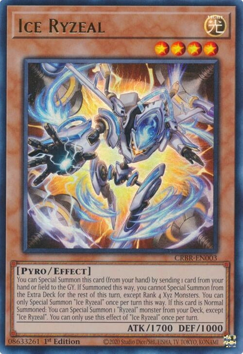 Image for Ice Ryzeal (Crossover Breakers) (CRBR-EN003) - YuGiOh