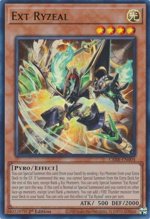 Image for Ext Ryzeal (Crossover Breakers) (CRBR-EN004) - YuGiOh