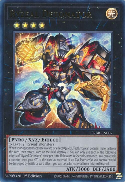 Image for Ryzeal Detonator (Crossover Breakers) (CRBR-EN007) - YuGiOh