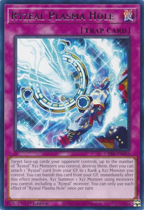 Image for Ryzeal Plasma Hole (Crossover Breakers) (CRBR-EN010) - YuGiOh