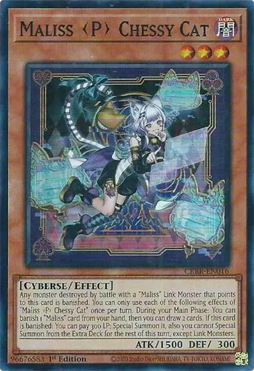 Image for Maliss P Chessy Cat (Crossover Breakers) (CRBR-EN016) - YuGiOh