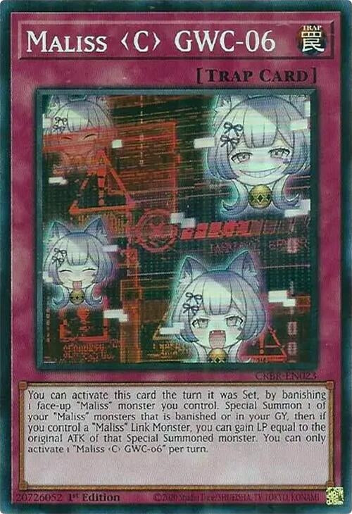 Image for Maliss C GWC-06 (SR) (Crossover Breakers) (CRBR-EN023) - YuGiOh