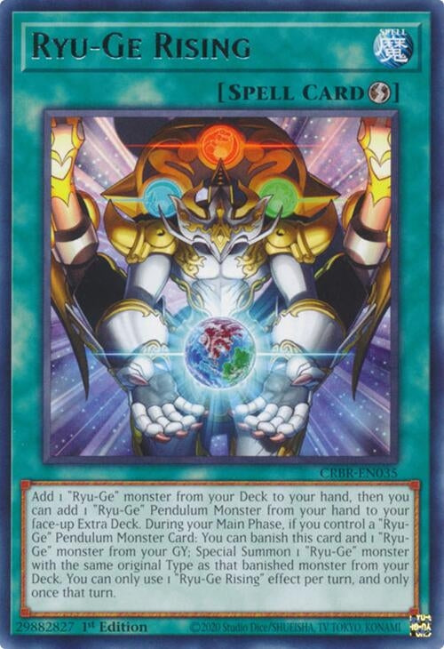 Image for Ryu-Ge Rising (Crossover Breakers) (CRBR-EN035) - YuGiOh
