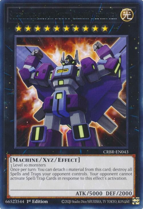Image for Superdimensional Robot Galaxy Destroyer (Crossover Breakers) (CRBR-EN043) - YuGiOh