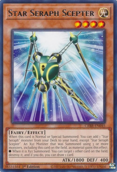Image for Star Seraph Scepter (Crossover Breakers) (CRBR-EN045) - YuGiOh