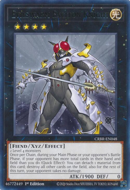 Image for Evilswarm Exciton Knight (Crossover Breakers) (CRBR-EN048) - YuGiOh