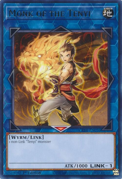 Image for Monk of the Tenyi (Crossover Breakers) (CRBR-EN056) - YuGiOh
