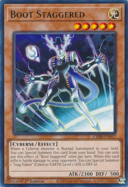 Image for Boot Staggered (Crossover Breakers) (CRBR-EN057) - YuGiOh