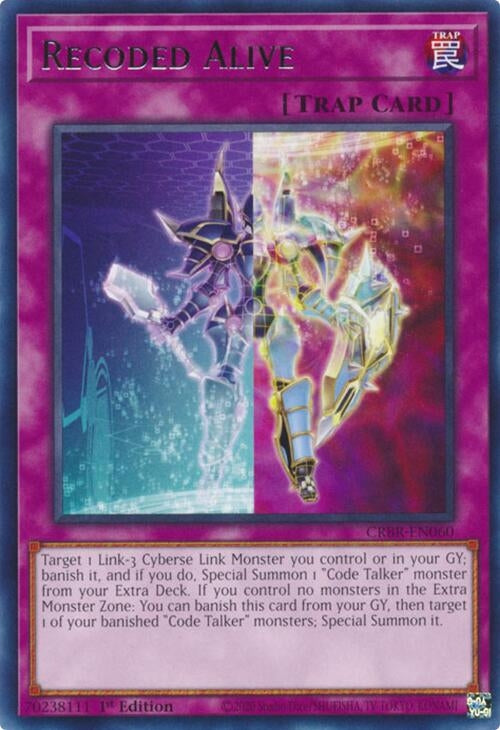 Image for Recoded Alive (Crossover Breakers) (CRBR-EN060) - YuGiOh