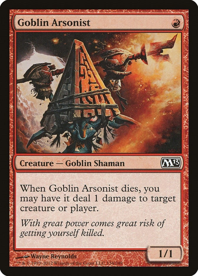 Image for Goblin Arsonist (Magic 2013 (M13)) (134) - Magic: The Gathering