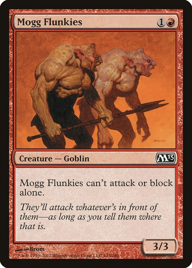 Image for Mogg Flunkies (Magic 2013 (M13)) (143) - Magic: The Gathering