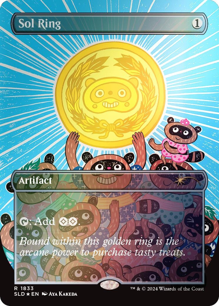 Image for Sol Ring (1833) (Rainbow Foil) (Secret Lair Drop Series) (1833) - Magic: The Gathering