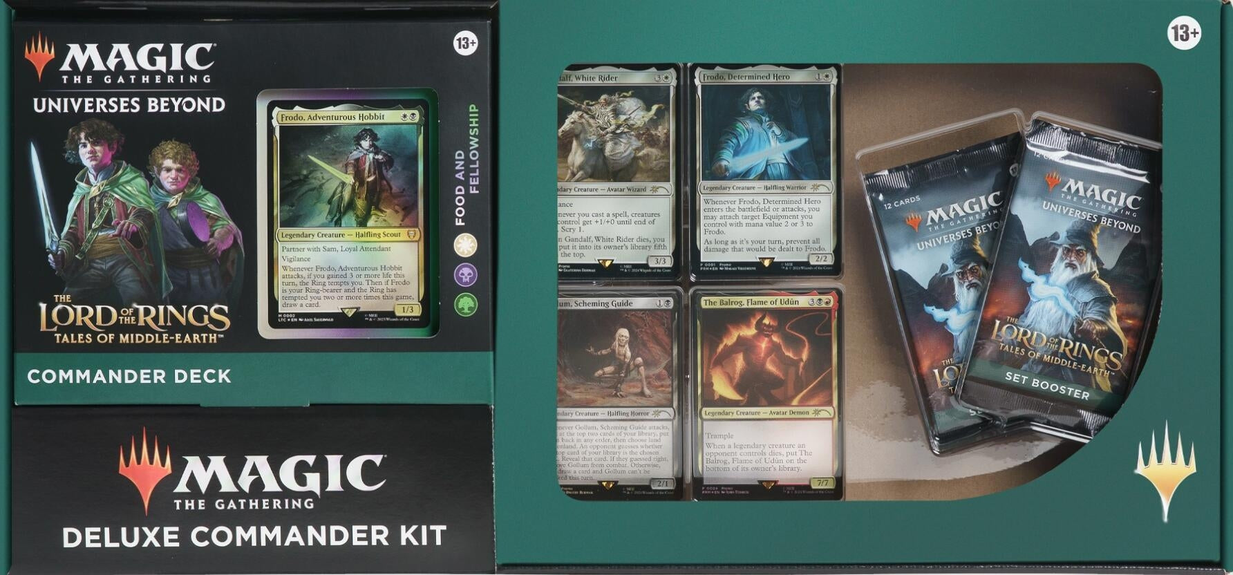 Image for The Lord of the Rings: Tales of Middle-earth Deluxe Commander Kit - Food and Fellowship - Magic: The Gathering