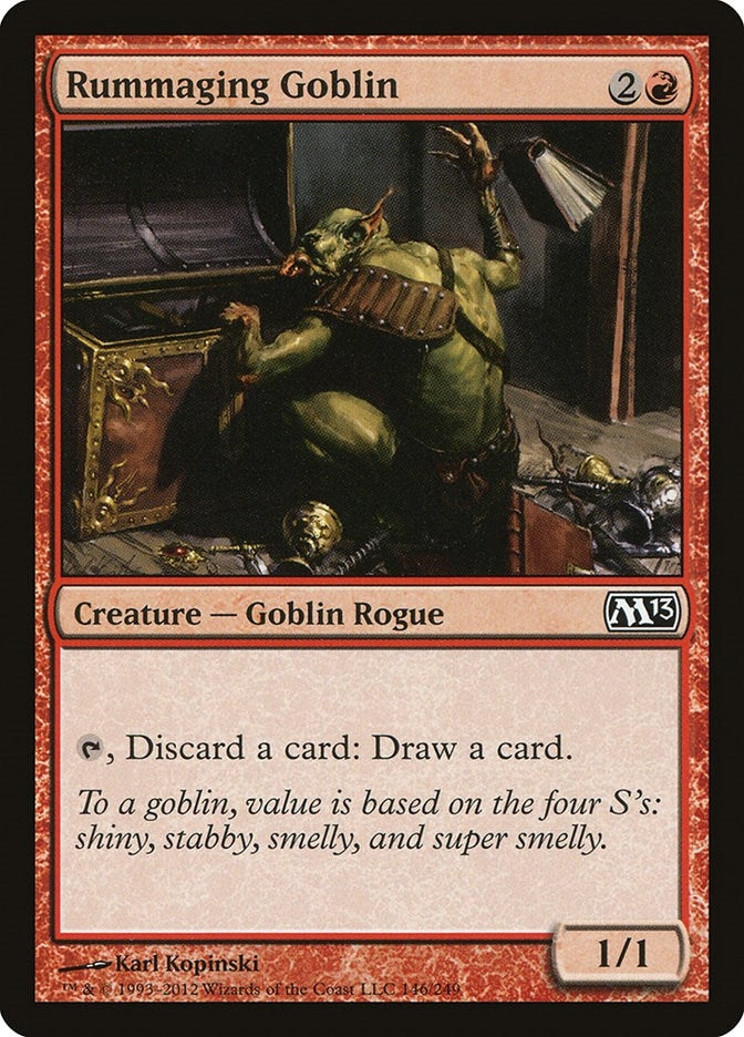 Image for Rummaging Goblin (Magic 2013 (M13)) (146) - Magic: The Gathering