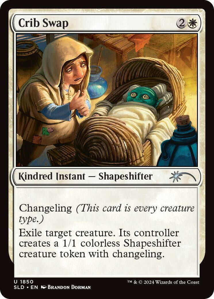 Image for Crib Swap (Secret Lair Drop Series) (1850) - Magic: The Gathering
