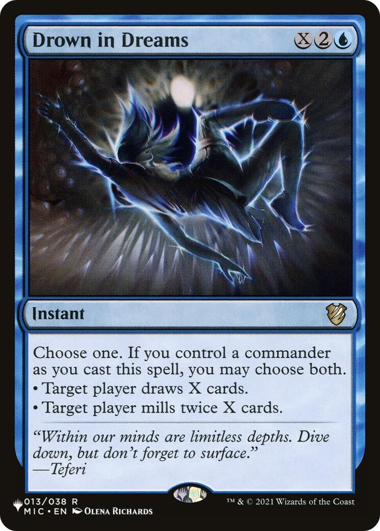 Image for Drown in Dreams (The List Reprints) (013/038) - Magic: The Gathering