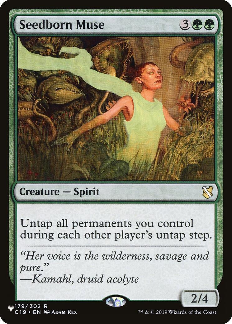 Image for Seedborn Muse (The List Reprints) (179/302) - Magic: The Gathering
