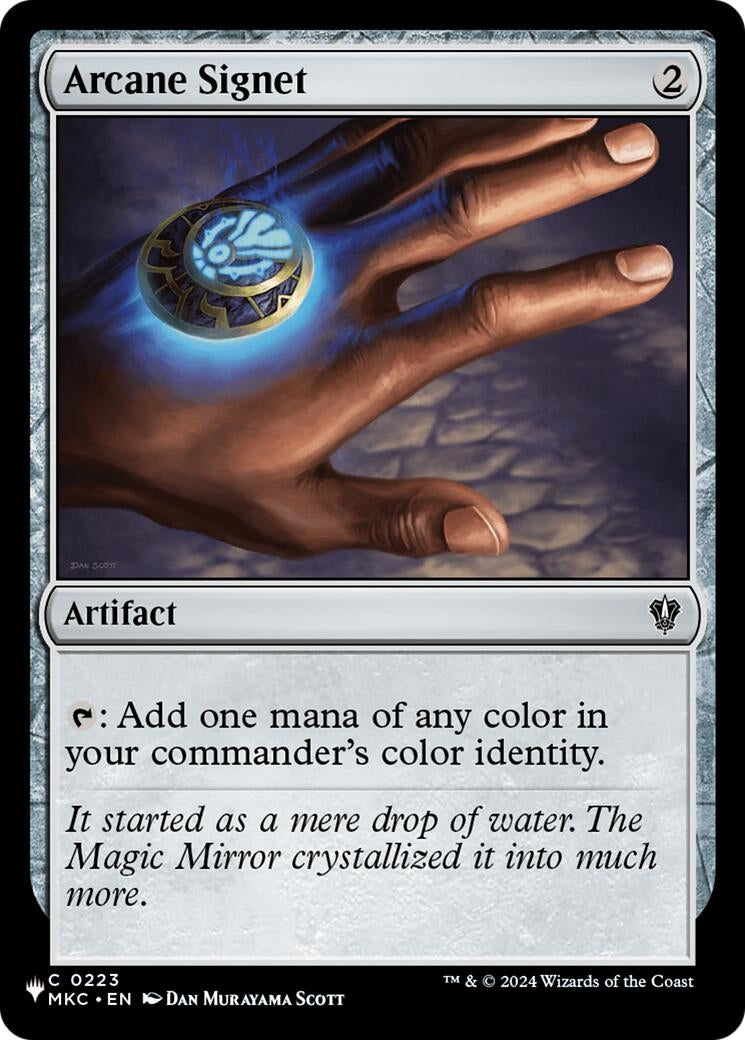 Image for Arcane Signet (MKC) (The List Reprints) (0223) - Magic: The Gathering