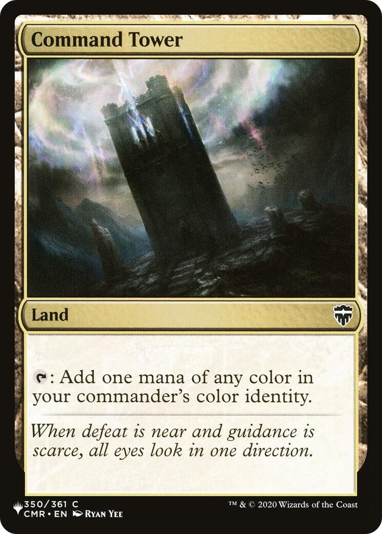 Image for Command Tower (CMR) (The List Reprints) (350/361) - Magic: The Gathering