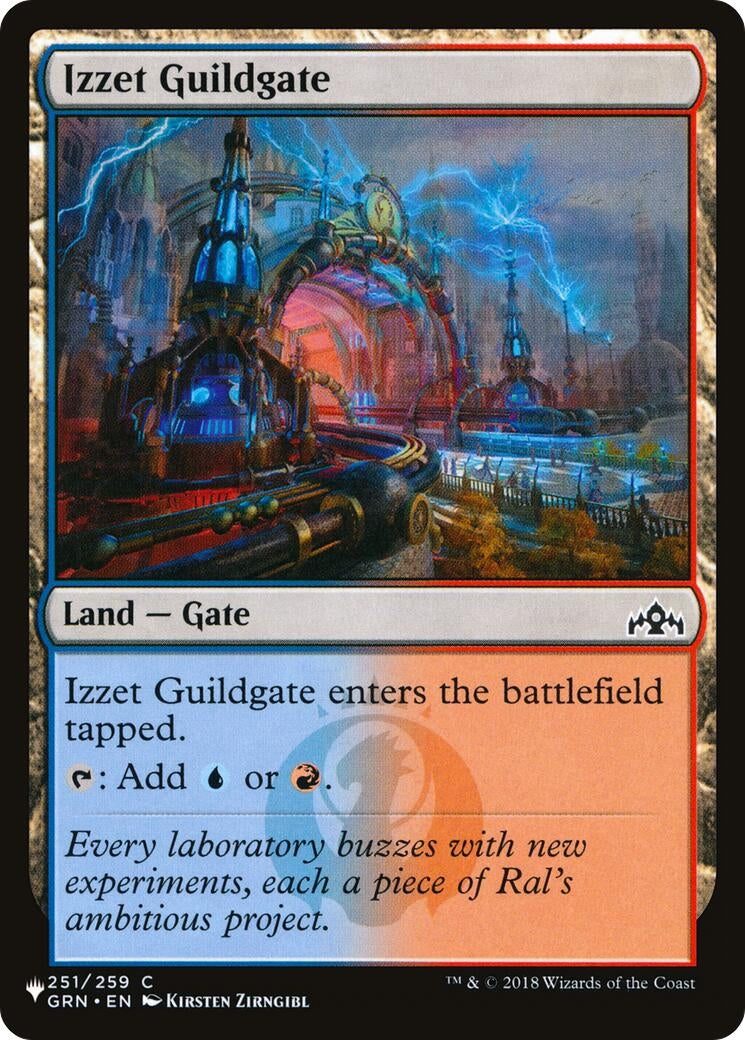 Image for Izzet Guildgate (The List Reprints) (251/259) - Magic: The Gathering