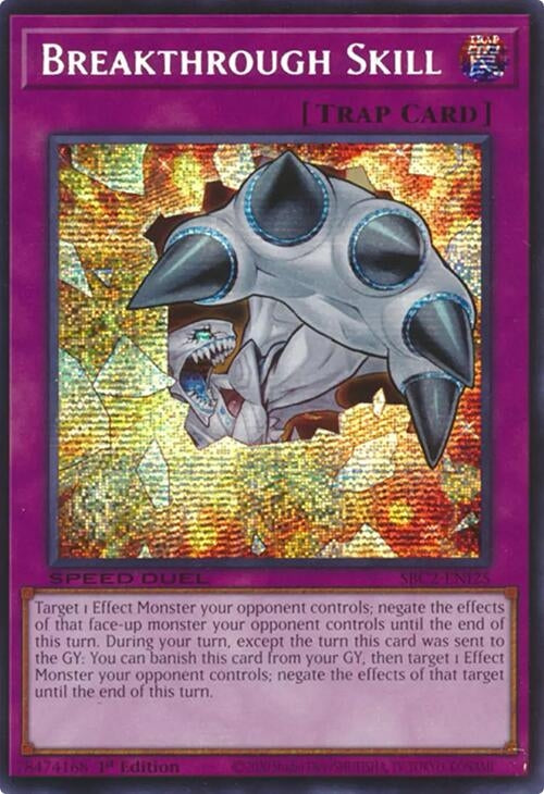 Image for Breakthrough Skill (PSR) (Speed Duel: Battle City Finals) (SBC2-ENI25) - YuGiOh