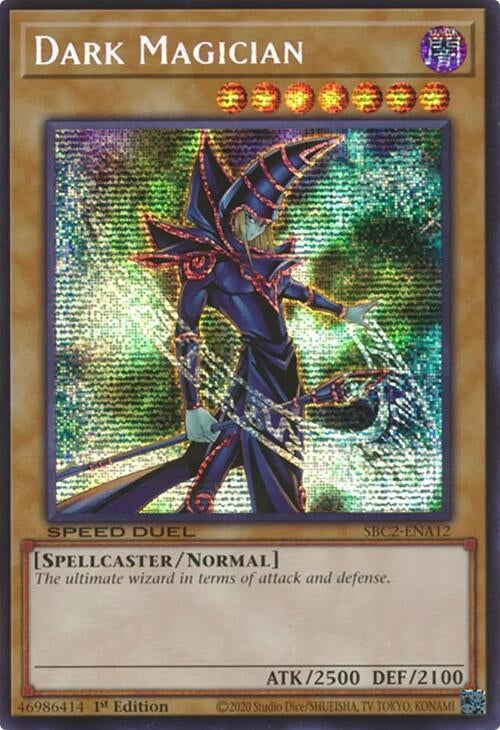 Image for Dark Magician (PSR) (Speed Duel: Battle City Finals) (SBC2-ENA12) - YuGiOh