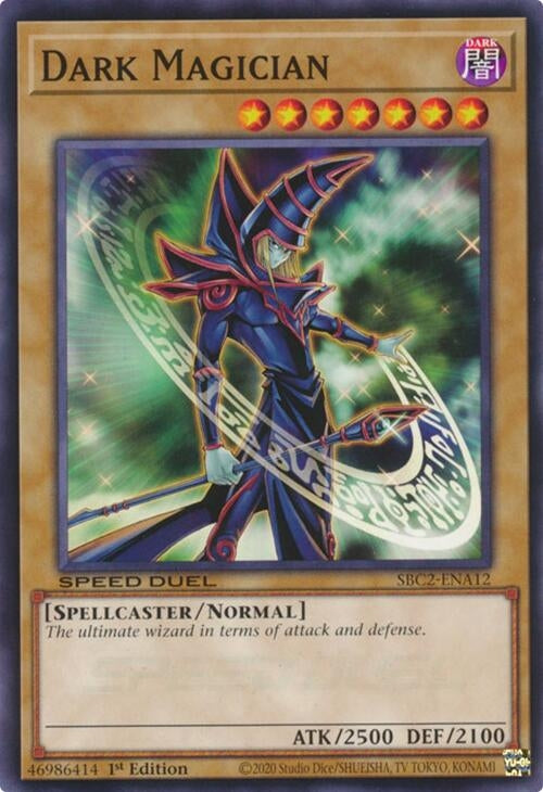 Image for Dark Magician (Speed Duel: Battle City Finals) (SBC2-ENA12) - YuGiOh