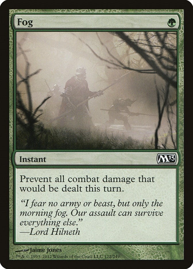Image for Fog (Magic 2013 (M13)) (172) - Magic: The Gathering