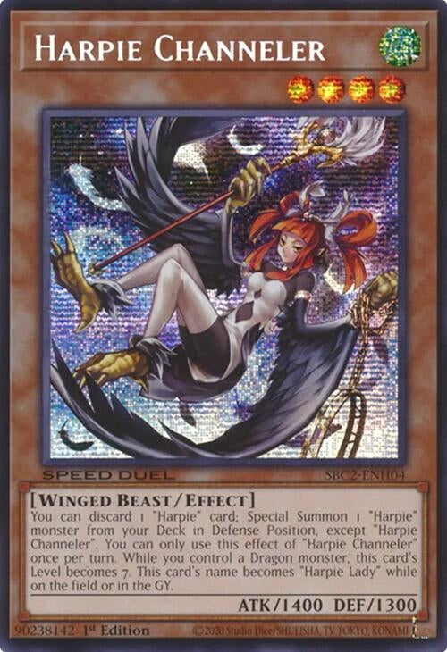 Image for Harpie Channeler (PSR) (Speed Duel: Battle City Finals) (SBC2-ENH04) - YuGiOh