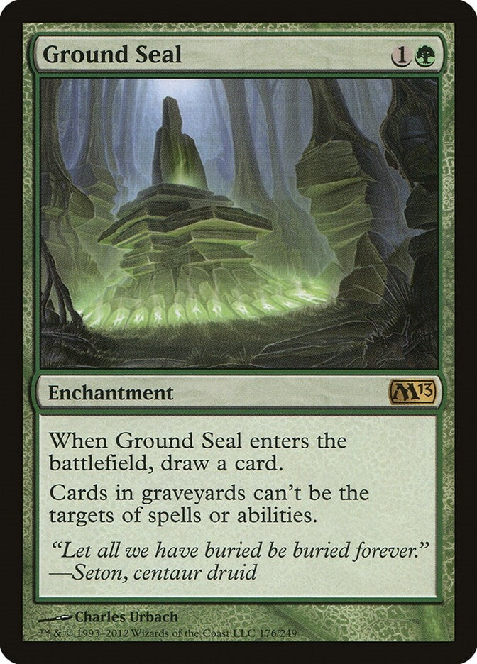 Image for Ground Seal (Magic 2013 (M13)) (176) - Magic: The Gathering