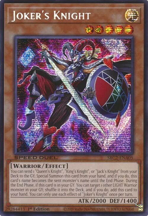 Image for Joker's Knight (PSR) (Speed Duel: Battle City Finals) (SBC2-ENA05) - YuGiOh