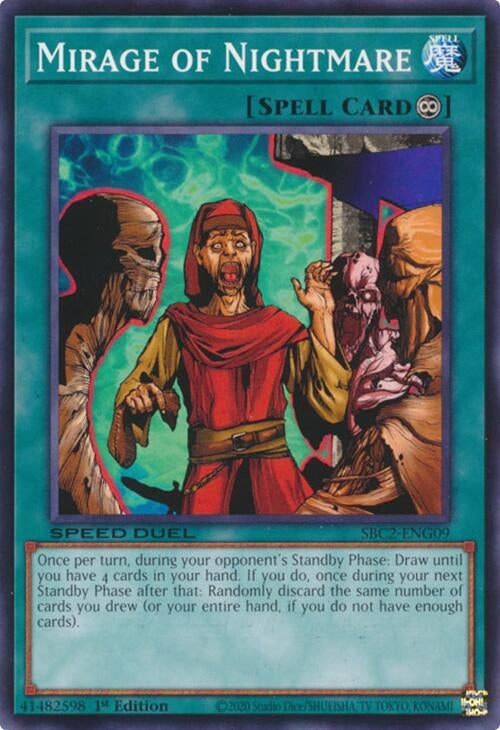 Image for Mirage of Nightmare (Speed Duel: Battle City Finals) (SBC2-ENG09) - YuGiOh