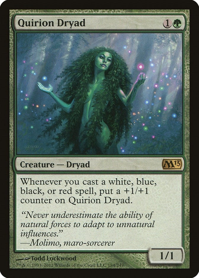 Image for Quirion Dryad (Magic 2013 (M13)) (184) - Magic: The Gathering