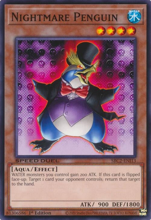 Image for Nightmare Penguin (Speed Duel: Battle City Finals) (SBC2-ENI13) - YuGiOh