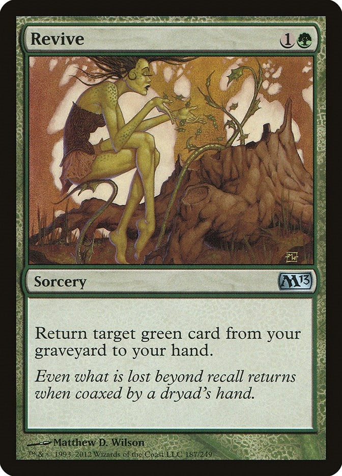 Image for Revive (Magic 2013 (M13)) (187) - Magic: The Gathering