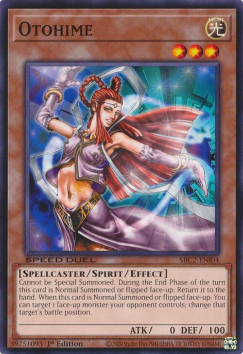 Image for Otohime (Speed Duel: Battle City Finals) (SBC2-ENI04) - YuGiOh