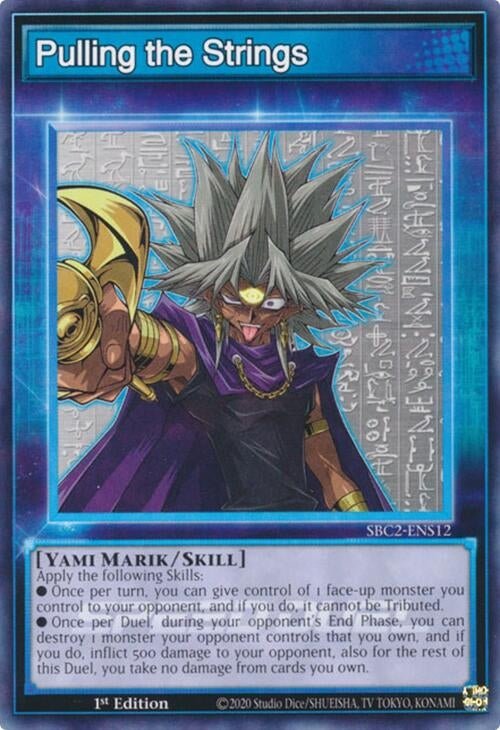 Image for Pulling the Strings (Speed Duel: Battle City Finals) (SBC2-ENS12) - YuGiOh