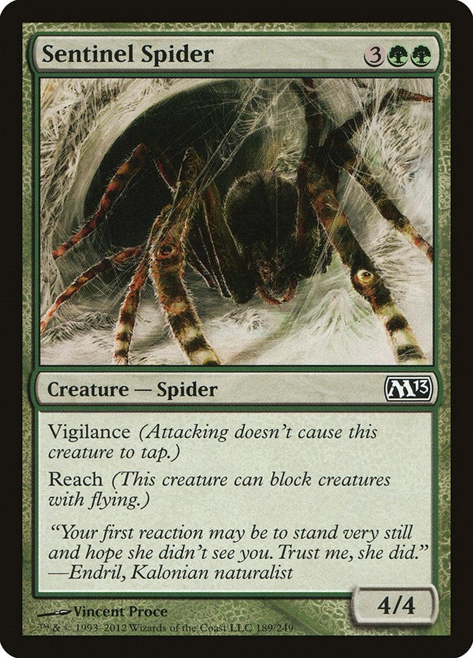 Image for Sentinel Spider (Magic 2013 (M13)) (189) - Magic: The Gathering