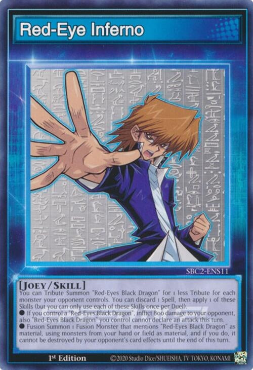 Image for Red-Eye Inferno (Speed Duel: Battle City Finals) (SBC2-ENS11) - YuGiOh