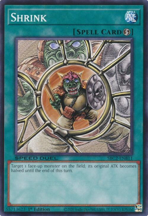 Image for Shrink (Speed Duel: Battle City Finals) (SBC2-ENB11) - YuGiOh